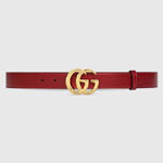 Gucci GG Marmont belt with shiny buckle 414516 0YA0G 6420