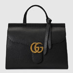Gucci GG Marmont leather top handle bag 418702 A7M0T 1000