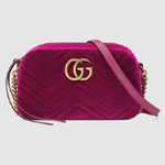 Gucci GG Marmont velvet small shoulder bag 447632 9QIBT 5671