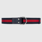 Gucci Web belt with D-ring 451136 H917N 8497