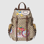Gucci Soft GG Supreme backpack with appliques 460029 K5I7T 8854