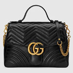 Gucci GG Marmont matelasse top handle bag 498109 DTDIT 1000