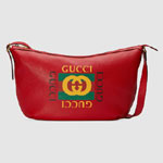 Gucci Print half-moon hobo bag 523588 0GDAT 6461