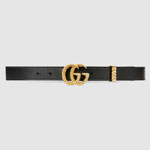 Gucci Leather belt torchon Double G buckle 524103 AP00G 1000