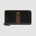 Gucci Leather zip around wallet Double G 536450 0YKBT 1060