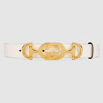 Gucci Leather belt Interlocking G Horsebit 550122 AP00G 9110