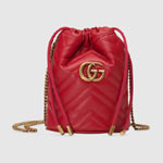 Gucci GG Marmont mini bucket bag 575163 DTDRT 6433