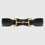 Gucci Leather belt with Horsebit 600636 1NS0G 1000