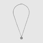 Gucci Silver necklace Interlocking G 604155 J8400 0811