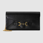 Gucci 1955 Horsebit wallet with chain 614381 0YK0G 1000