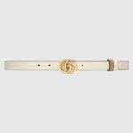 Gucci GG Marmont reversible thin belt 659418 0YATC 9083