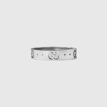 Gucci Icon thin 18k ring 660070 J8502 9000