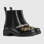 Gucci Chelsea boot with chain 670393 17K10 1000