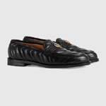 Gucci matelasse loafer with Double G 673814 BKO60 1000