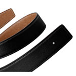 Hermes 32mm womens leather strap in Swift Epsom calfskin H052147CAEG