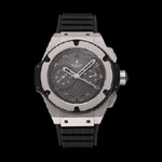 Swiss Hublot King Power Stainless Steel with Rubber Band HB6256