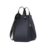 Loewe Hammock Medium Bag Midnight Blue Black 38712KBT38-5605