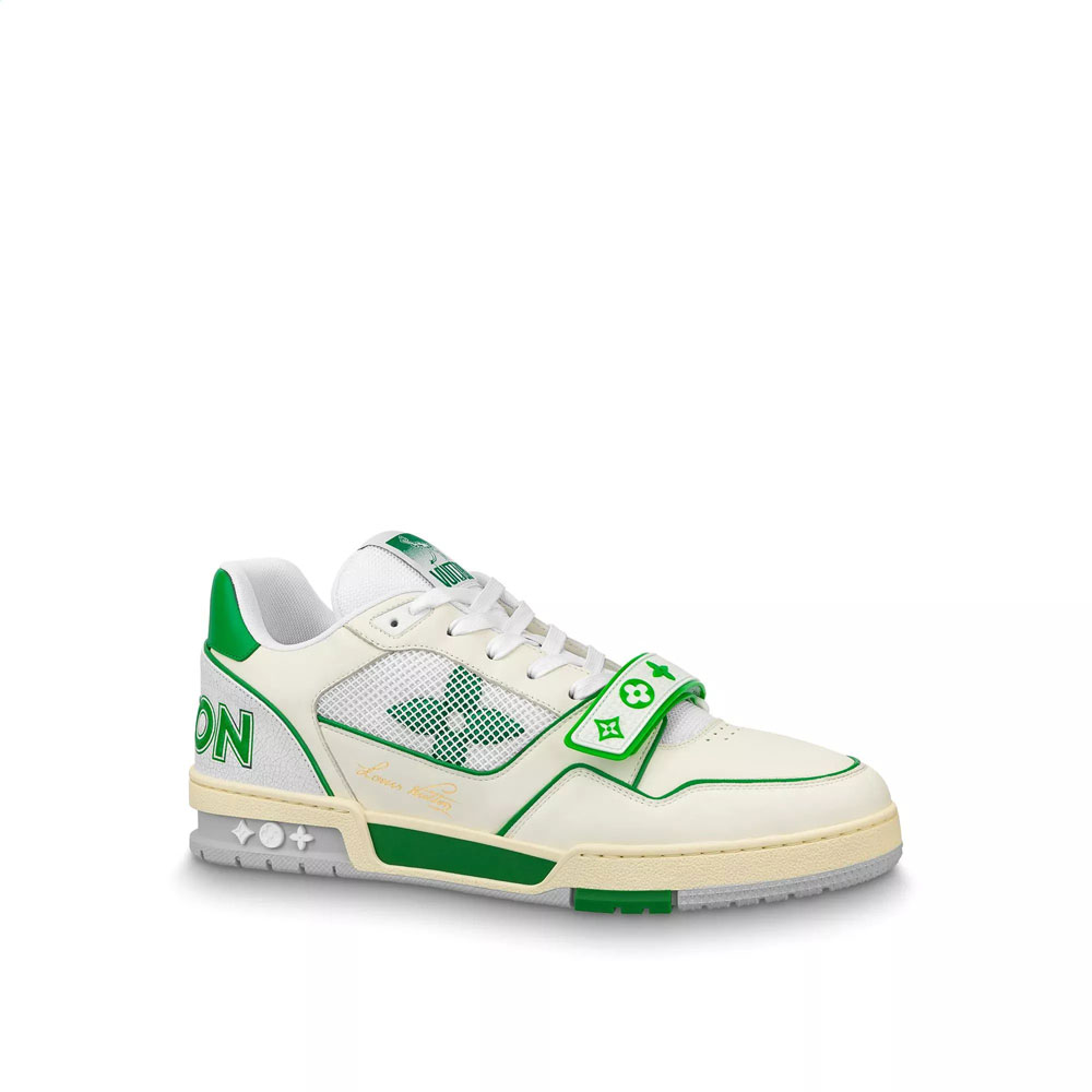 Louis Vuitton Trainer Sneaker in Green 1A98V1