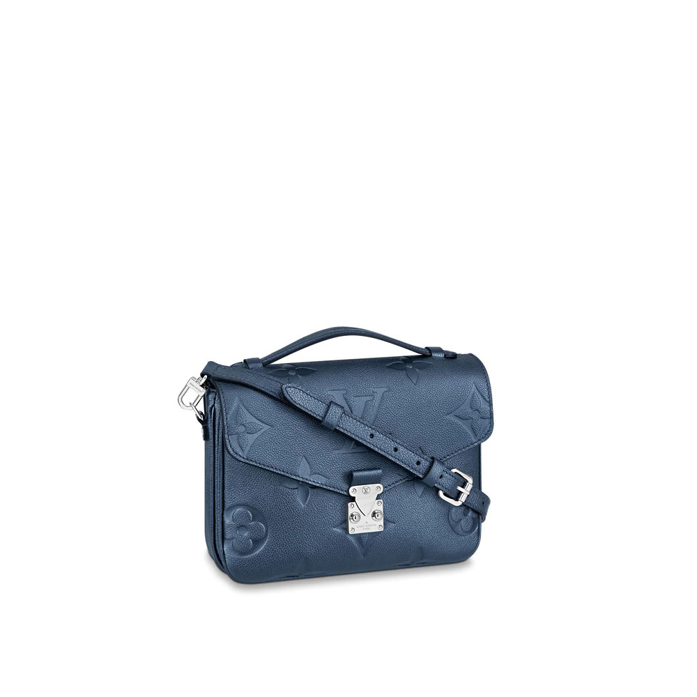 Louis Vuitton Pochette Metis Monogram Empreinte Leather in Blue M59211
