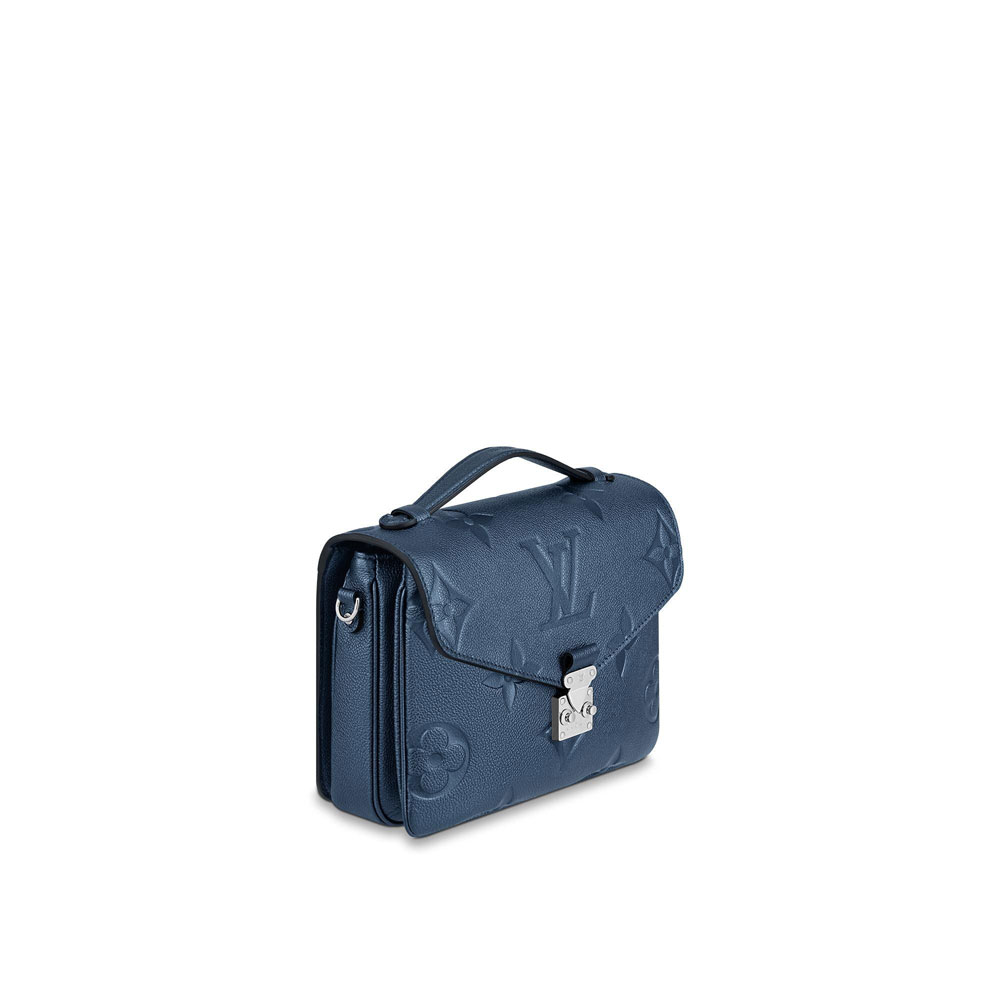 Louis Vuitton Pochette Metis Monogram Empreinte Leather in Blue M59211 - Photo-2