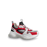 Louis Vuitton Run Away Pulse Sneaker in Rouge 1A5YSY