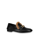 Louis Vuitton Upper Case Flat Loafer in Black 1A86UH