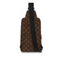 Louis Vuitton Avenue Sling Bag Monogram Macassar Canvas in Brown M45897 - thumb-3
