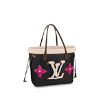 Louis Vuitton Neverfull MM Other Leathers in Black M56960