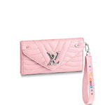 Louis Vuitton New Wave Long Wallet LV New Wave Leather M63729