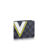 Louis Vuitton Slender Wallet Damier Cobalt LV Cup N64010