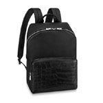 Louis Vuitton DISCOVERY BACKPACK PM Crocodilien Mat in Black N94721