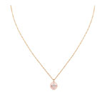 Louis Vuitton B Blossom Pendant Pink Opal Diamonds in Rose Q93794