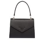 Prada Monochrome Saffiano leather bag 1BA186 2ERX F0632