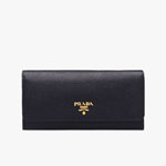 Prada Saffiano leather flap wallet 1MH132 QWA F0002