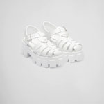 Prada White Foam rubber sandals 1X853M 3LKK F0009