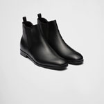Prada Saffiano leather Chelsea boots 2TB043 053 F0002