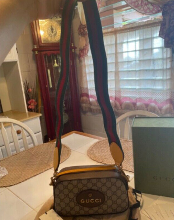 Gucci Neo Vintage GG Supreme messenger bag 476466 K9GVT 8856 review image #2