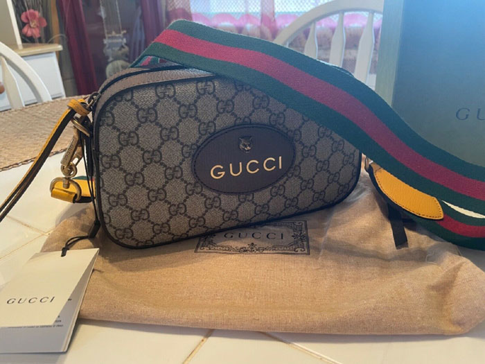 Gucci Neo Vintage GG Supreme messenger bag 476466 K9GVT 8856 review image #1
