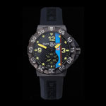 Tag Heuer Formula One Grande Date Black And Yellow Dial Rubber Bracelet TG6662