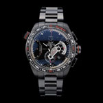 Tag Heuer Carrera Black Stainless Steel Case Black Dial TG6701