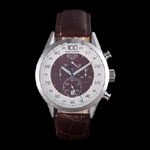 Tag Heuer Carrera Mikrograph Limited Edition Brown Leather Strap TG6702