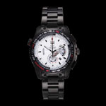Tag Heuer Carrera Black Stainless Steel Case White Dial TG6704