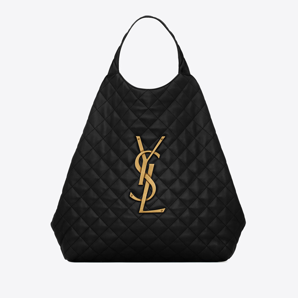 YSL Icare Maxi Shopping Bag In Quilted Lambskin 698651 AAANG 1000