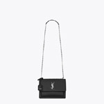Saint Laurent Medium Sunset Bag In Black 45336001AS