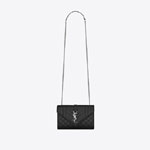 YSL ENVELOPE Small Bag In Grain De Poudre Leather 526286 BOW92 1000