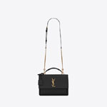 YSL Medium Sunset Satchel In Smooth Leather 634723 D420W 1000